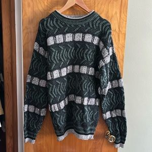 Vintage 80s Funky Knit Sweater
